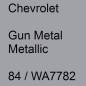 Preview: Chevrolet, Gun Metal Metallic, 84 / WA7782.